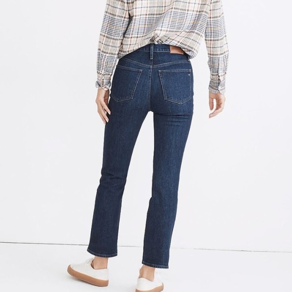 Madewell Slim Demi Boot Jeans Midwick Wash - Picture 2 of 11